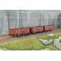 Roco_6600146-Roco 6600146 Set de 3 wagons tombereaux, type El-u (Omu), DR