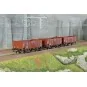 Roco 6600146 Set of 3 tipper wagons, type El-u (Omu), DR Roco_6600146-Roco 6600146 Set of 3 tipper wagons, type El-u (Omu), DR