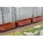 Roco 6600146 Set of 3 tipper wagons, type El-u (Omu), DR Roco_6600146-Roco 6600146 Set of 3 tipper wagons, type El-u (Omu), DR