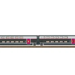 Trix 23188 Set of 2 additional TGV Euroduplex INOUI carriages, 2nd ...