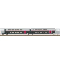 Trix 23188 Set of 2 additional TGV Euroduplex INOUI carriages, 2nd ...