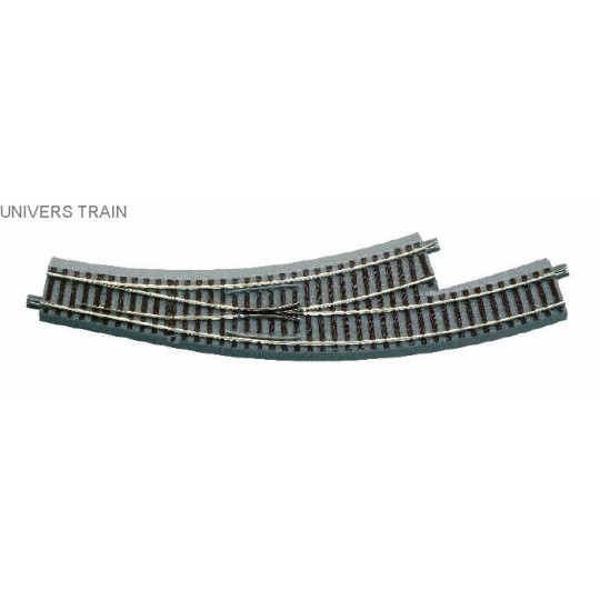Roco Geoline 61154 Left-hand curved turnout R3/R4 - Roco - Roco_61154 Roco_61154-Roco Geoline 61154 Left-hand curved turnout R3/R4 - Roco_61154