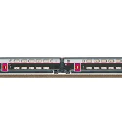 Marklin 43428 Set of 2 additional TGV Euroduplex INOUI carriages, 1...