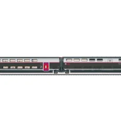 Marklin 43448 Set de 2 voitures complémentaires TGV Euroduplex INOUI, 2ème classe et bar, SNCF, 3 rails Marklin MARKLIN_43448 - 