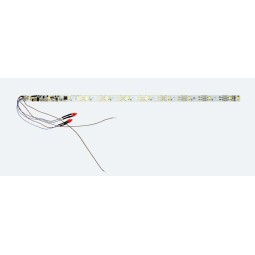 Esu 50719 Platine éclairage wagon, 13 LED Jaune, 264mm, avec feux fin de convoi, avec décodeur Esu Esu_50719 - 1