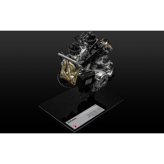 HKM124-Ducati V2 Superquadro 1/4 engine - Pocher HKM124