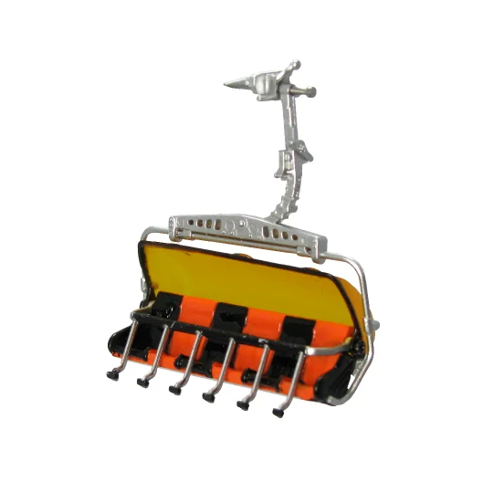 Jaegerndorfer 82150 Ski lift, Orange Black chairlift for ... JC82150-copy of Jaegerndorfer 82200 Ski lift, red chairlift for slope lift - JC82150