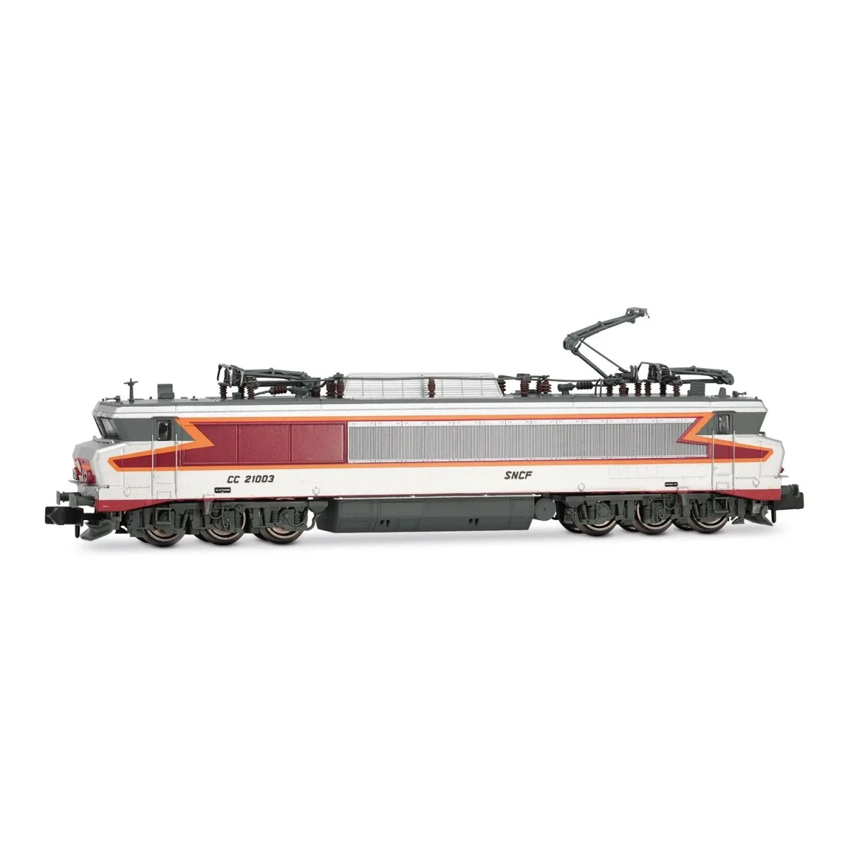 Arnold HN2649S Locomotive électrique CC 21003, livrée argent, digitale sonore, N 1/160 Arnold HN2649S - 1