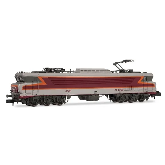 HN2650S-Arnold HN2650S CC 6502 "Mistral" electric locomotive, original silver livery, digital sound, N 1/160