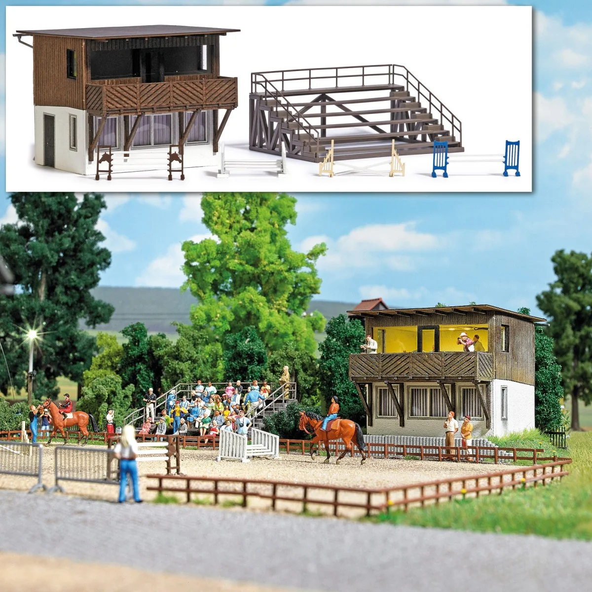 Busch 1041 Riding School