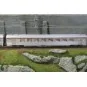 HJ4205-Set of 4 stainless steel TEE "Mistral 69" "Jules Verne" coaches, SNCF, no. 1/2, illuminated - Jouef HJ4205