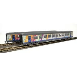 Piko 97144 Set of 2 Corail Alsace passenger cars, B11tu / B11tu, Ca...