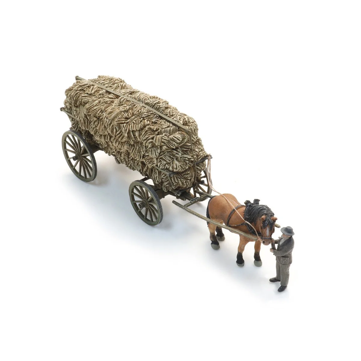 Artitec 387.619 Hay wagon with horse + figurine - Arti_387.619
