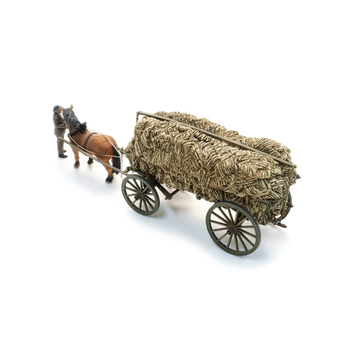 Artitec 387.619 Charrette à foin avec cheval + figurine Artitec Arti_387.619 - 3