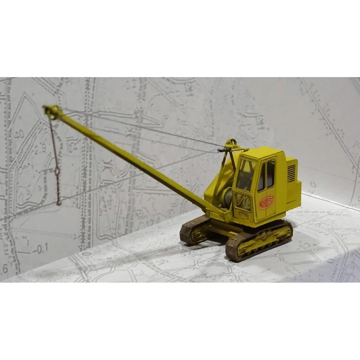 REE Modeles DN-013 Crawler Crane NORDEST - Ree Modeles - DN-013 REE Modeles DN-013 Crawler Crane NORDEST - Ree Modeles - DN-013
