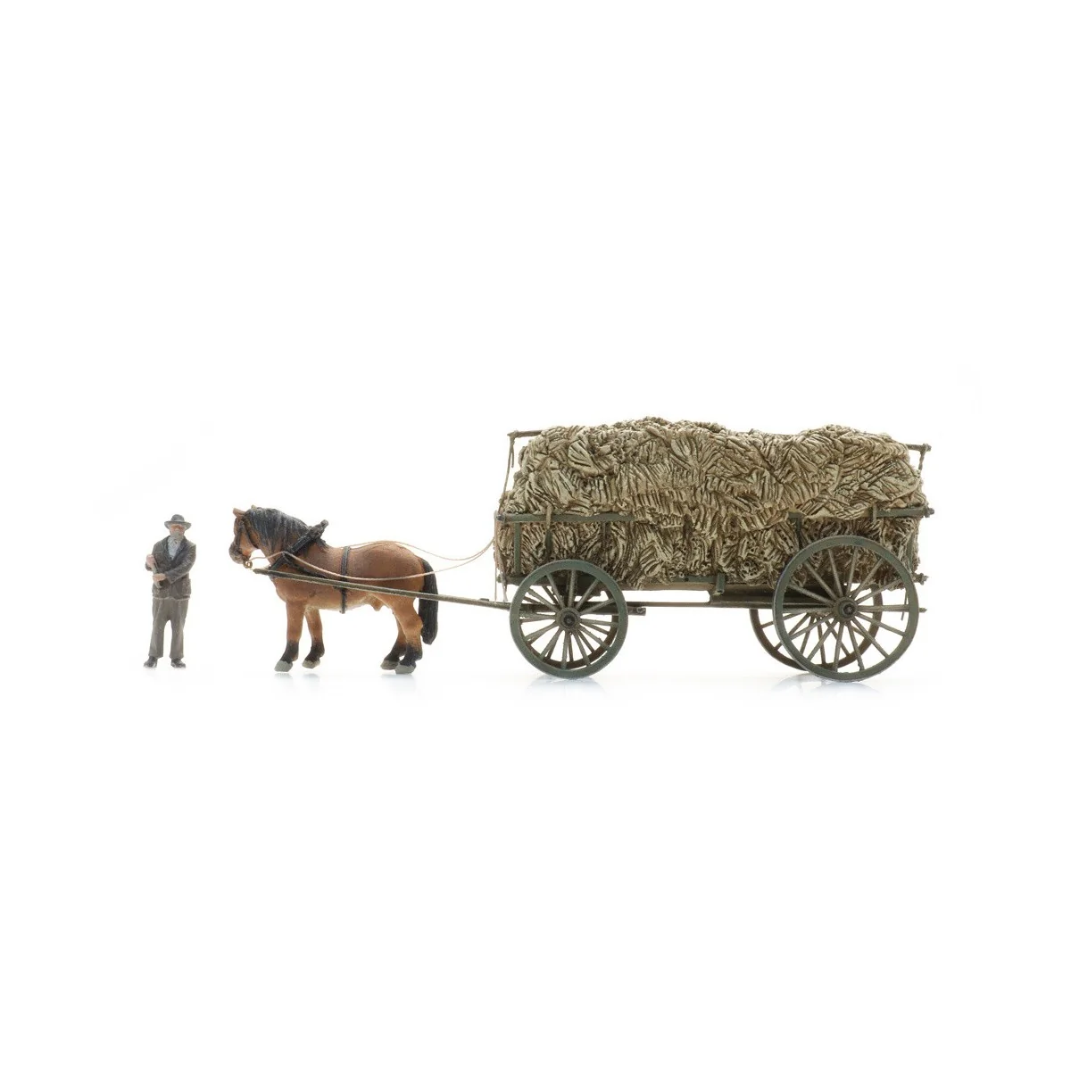 Artitec 387.619 Hay wagon with horse + figurine - Arti_387.619
