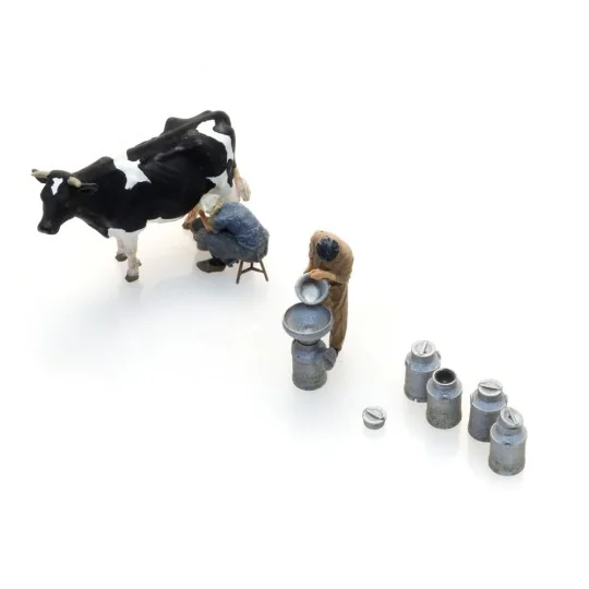 Artitec 5870023 Personnages, Agriculteurs laitiers avec vache et pots de lait Artitec Arti_5870023 - 2 Arti_5870023-Artitec 5870023 Personnages, Agriculteurs laitiers avec vache et pots de lait