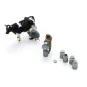 Arti_5870023-Artitec 5870023 Figures, Dairy Farmers with Cow and Milk Cans