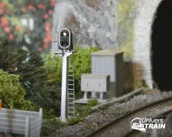 Signal SNCF type A, 2 feux (blanc/violet), MAFEN 913202