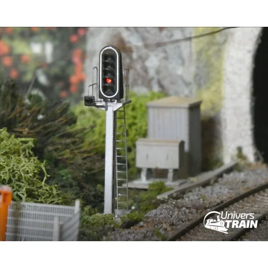 MAFEN_913207-SNCF signal type C, 6 lights (violet/white/green/red/yellow/white), MAFEN 913207