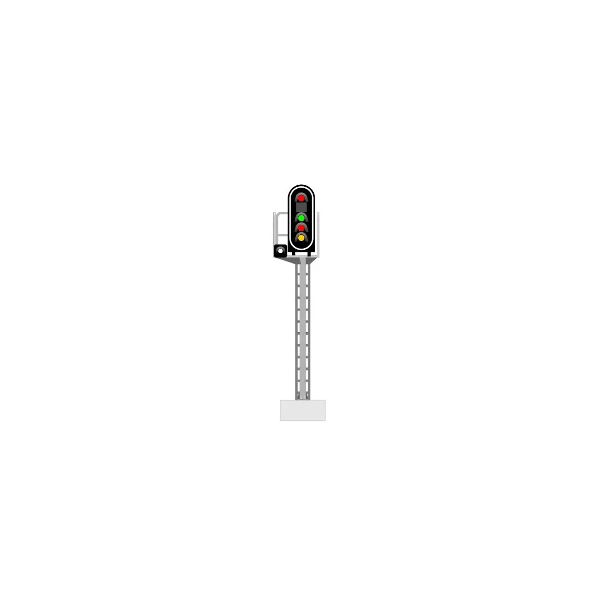 Signal SNCF type C, 5 feux (rouge/vert/rouge/jaune/blanc), MAFEN 913205 MAFEN MAFEN_913205 - 1 Signal SNCF type C, 5 feux (rouge/vert/rouge/jaune/blanc), MAFEN 913205 MAFEN MAFEN_913205 - 1