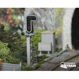 SNCF signal type F, 8 lights (double yellow/red/white/green/red/yel...