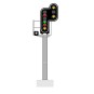MAFEN_913213-SNCF signal type G, 7 lights (red/green/red/yellow/double yellow/eyelet), MAFEN 913213