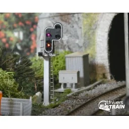 SNCF signal type G, 7 lights (violet/green/red/yellow/double yellow...