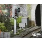MAFEN_913214-SNCF signal type G, 7 lights (violet/green/red/yellow/double yellow/eyelet), MAFEN 913214
