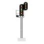 MAFEN_913216-Signal SNCF type H, 10 feux (double jaune/rouge/blanc/vert/rouge/jaune/œilleton/double jaune), MAFEN 913216