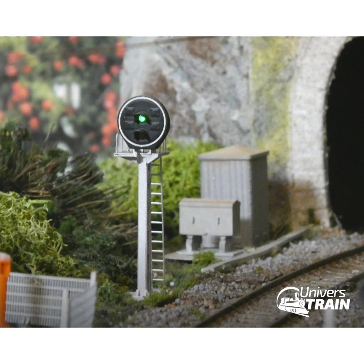 SNCF Disc Signal, 2 lights (green/yellow), MAFEN 913218 - MAFEN_913218