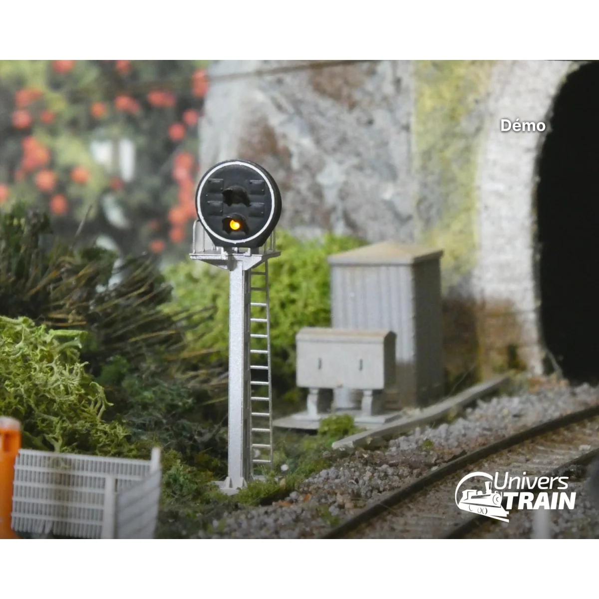 Signal Disque SNCF, 2 feux (vert/jaune), MAFEN 913218 MAFEN MAFEN_913218 - 2