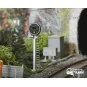 MAFEN_913218-Signal Disque SNCF, 2 feux (vert/jaune), MAFEN 913218