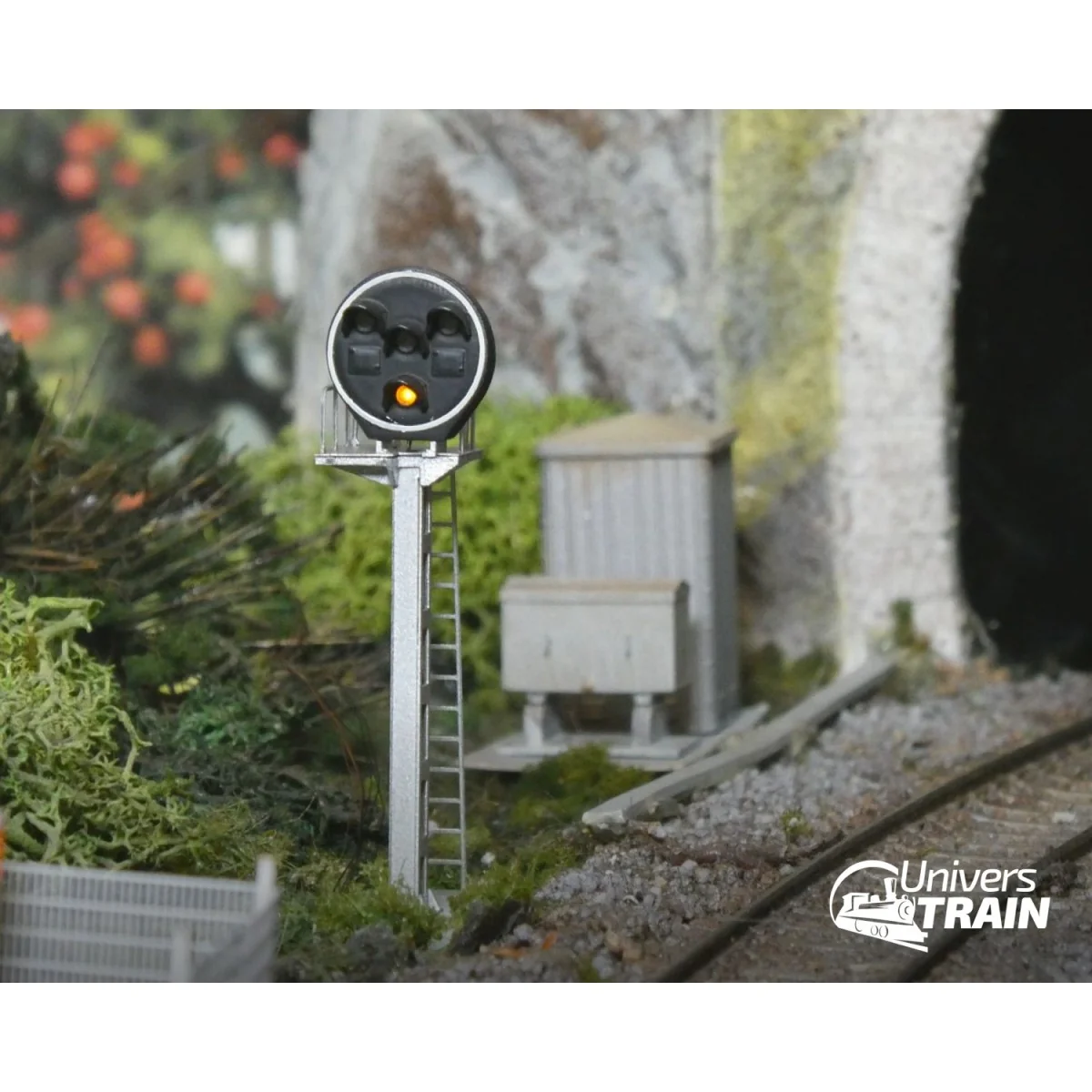 SNCF Disc Signal, 4 lights (green/3 yellow), MAFEN 913221 - MAFEN_9...