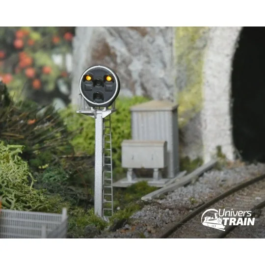 MAFEN_913221-SNCF Disc Signal, 4 lights (green/3 yellow), MAFEN 913221