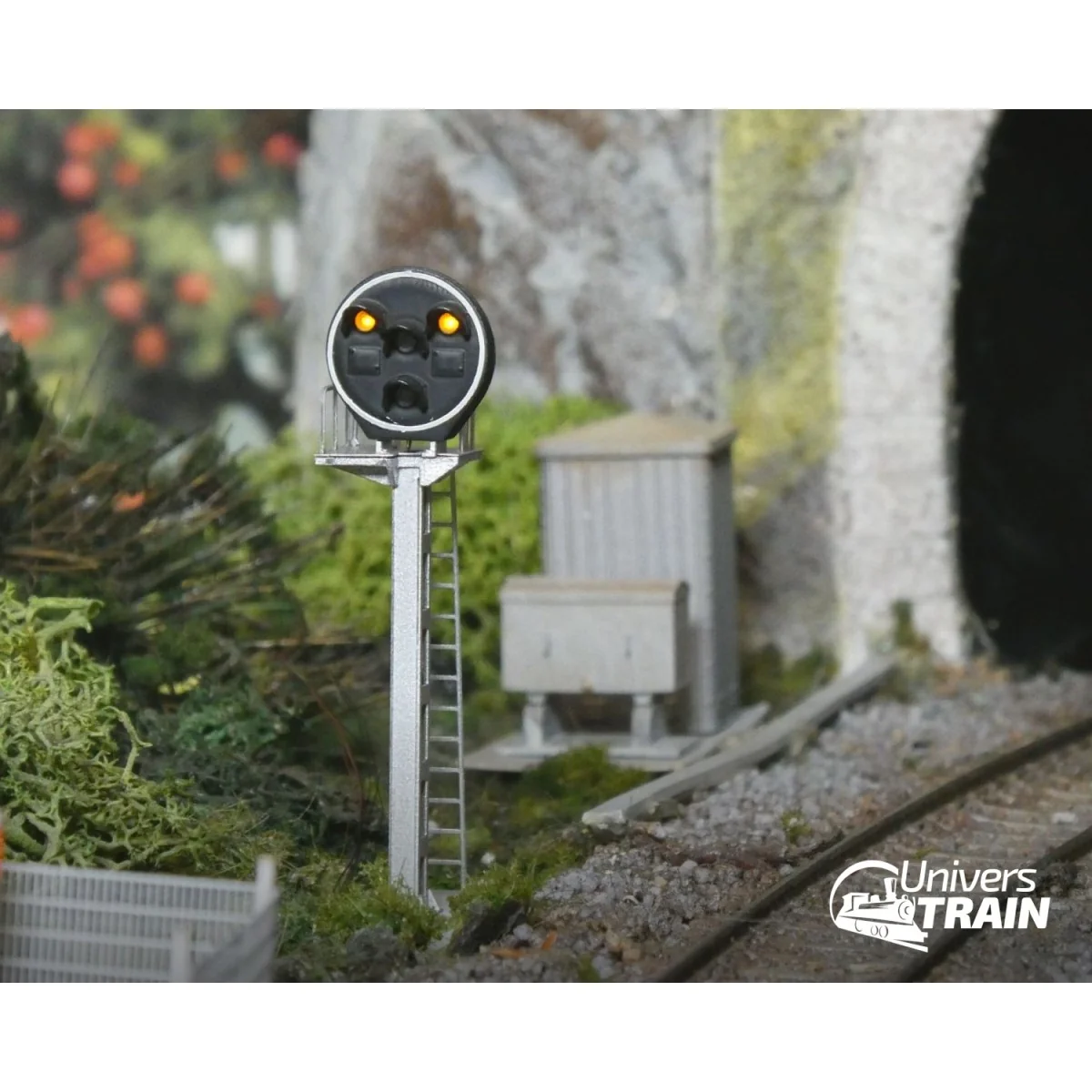 SNCF Disc Signal, 4 lights (green/3 yellow), MAFEN 913221 - MAFEN_9...