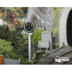 Signal Disque SNCF, 6 feux (4 jaune/vert/rouge), MAFEN 913222