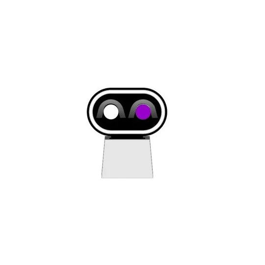 MAFEN_913223-SNCF dwarf signal, 2 lights (white + violet), MAFEN 913223