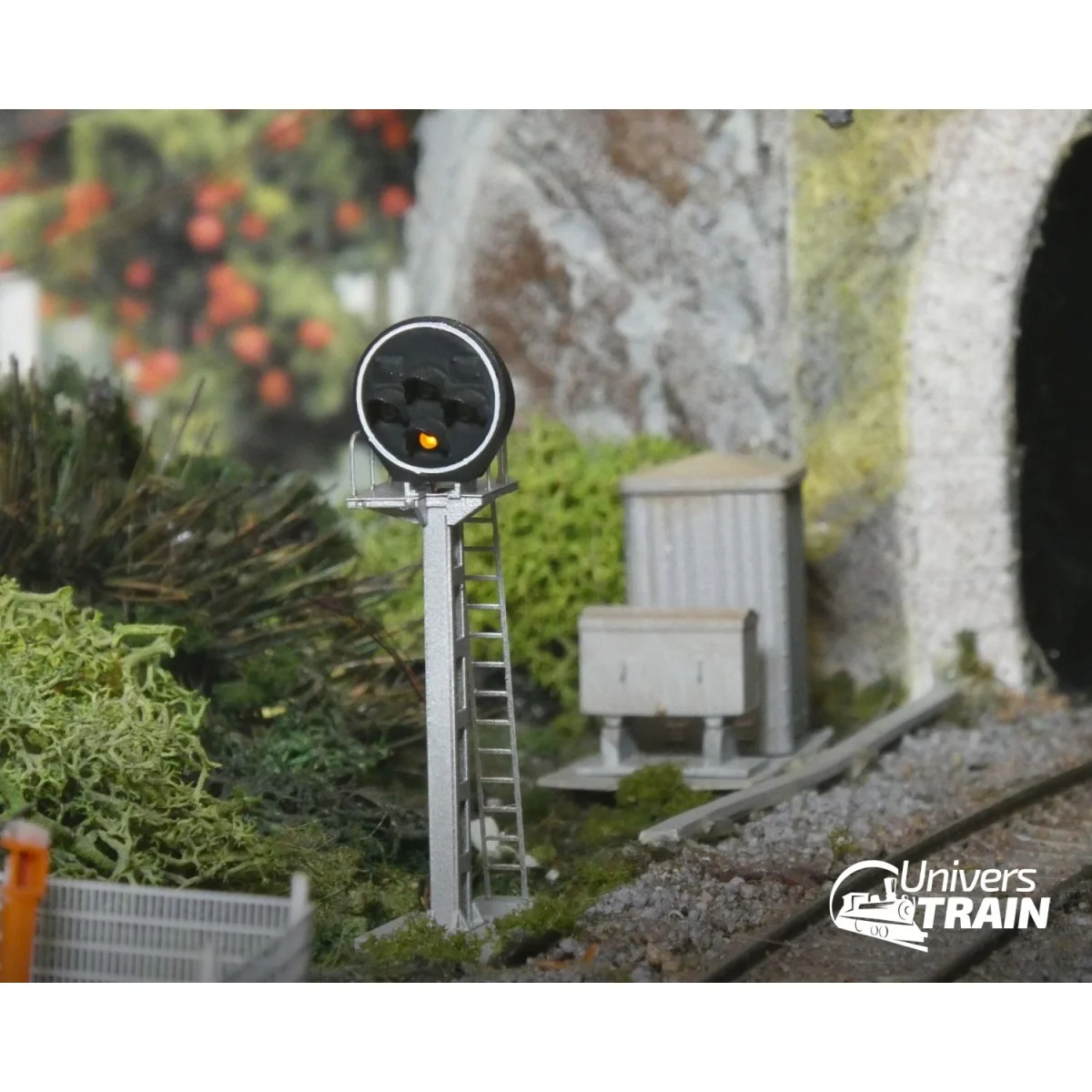 Signal Disque SNCF, 4 feux (vert/2 jaune/rouge), MAFEN 913220