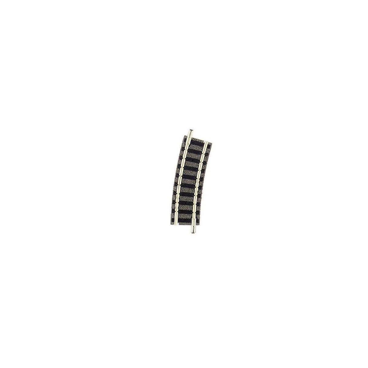 Fleischmann 9122 Rail avec ballast courbe R1, 15° Fleischmann Fle_9122 - 1
