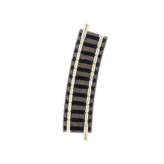 Fle_9127-copy of Fleischmann 9125 Rail with curved ballast R2, 45° - Fle_9127