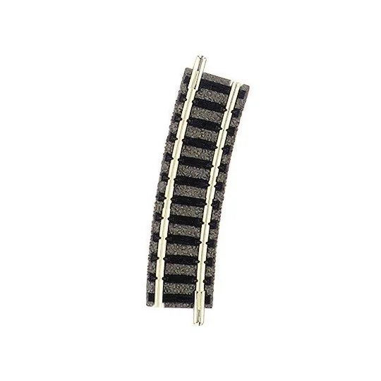 Fle_9127-Fleischmann 9127 Rail with ballast, curve R2, 15°