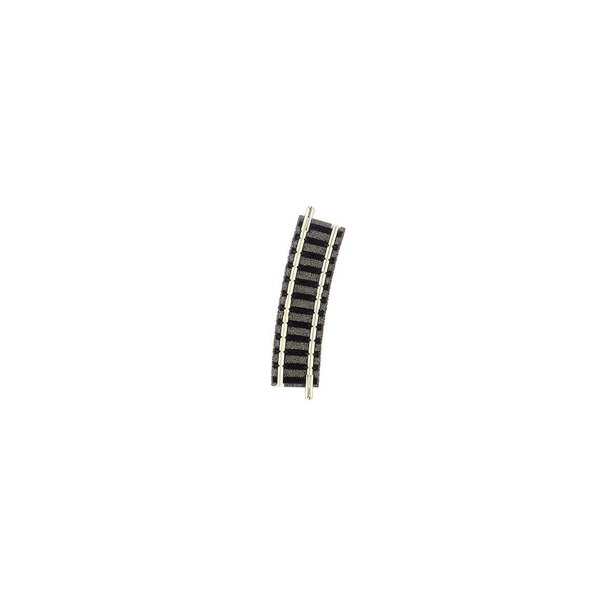 Fleischmann 9127 Rail with ballast, curve R2, 15°