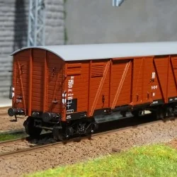 Ree modeles WB 527 Wagon Couvert TP 2 Portes, bogies, ep. III, DR Ree Modeles WB-527 - 1