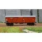 Ree models WB 527 Covered Wagon TP 2 Doors, bogies, th. III, DR WB-527-Ree models WB 527 Covered Wagon TP 2 Doors, bogies, th. III, DR