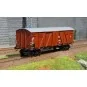 Ree models WB 528 Covered Wagon TP 2 Doors, bogies, th. III, DR WB-528-Ree models WB 528 Covered Wagon TP 2 Doors, bogies, th. III, DR