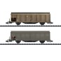 MiniTrix 15307 Set of 2 sliding-wall wagons Hbis-v, SBB SB... Trix_15307-Copy of MiniTrix 15282 Set of 3 sliding-sided wagons, SBB, Cargo, N scale - Trix_15307