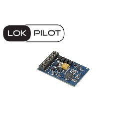 ESU 59029 Basic Lokpilot Decoder, DCC, NEM 660, 21 pins, for locomo...