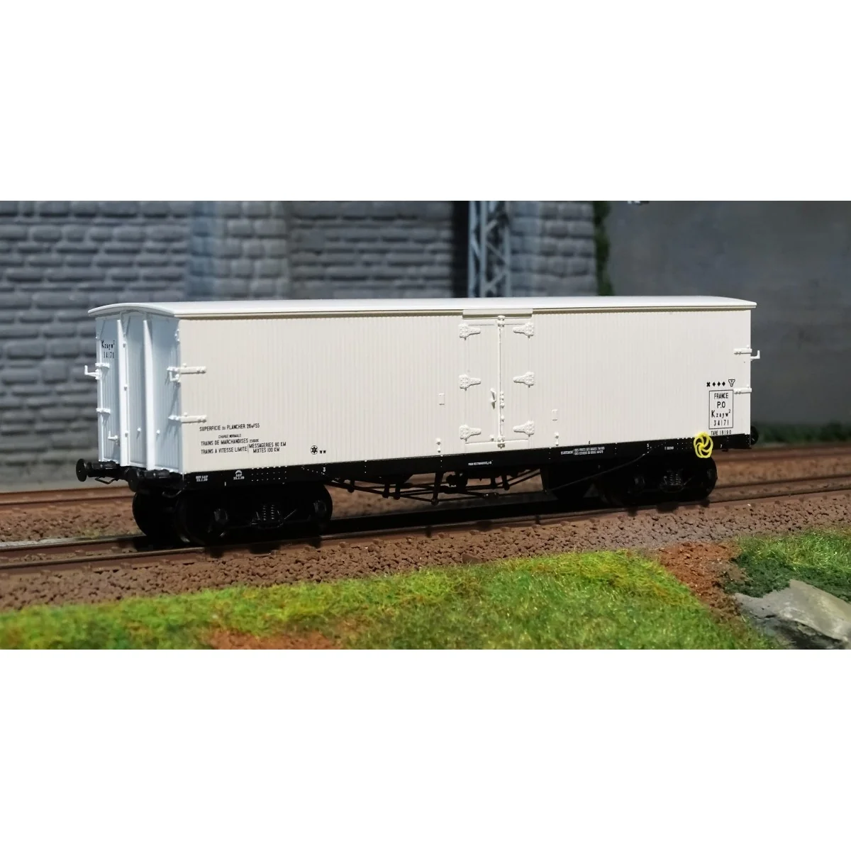Ree modeles WB 530 Wagon TP FRIGO, PO, ep. II Ree Modeles WB-530 - 1 Ree modeles WB 530 Wagon TP FRIGO, PO, ep. II Ree Modeles WB-530 - 1