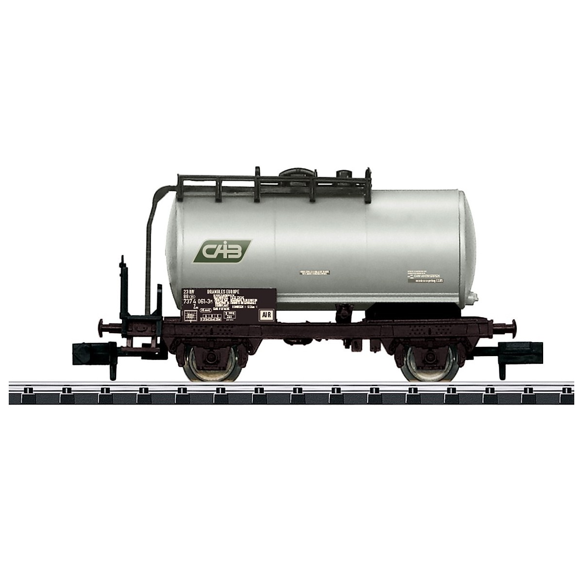 MiniTrix 18084 Tank Wagons, SNCB, CAIB, N scale - Trix - Trix_... MiniTrix 18084 Tank Wagons, SNCB, CAIB, N scale - Trix - Trix_...
